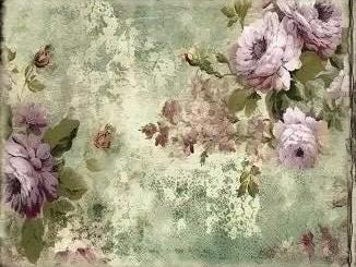 Large Format Lavender Tapestry Decoupage Tissue Paper, Deborah Bucher Deb 111 | 18 lb Tissue, 21.25 x 29.25 | Floral