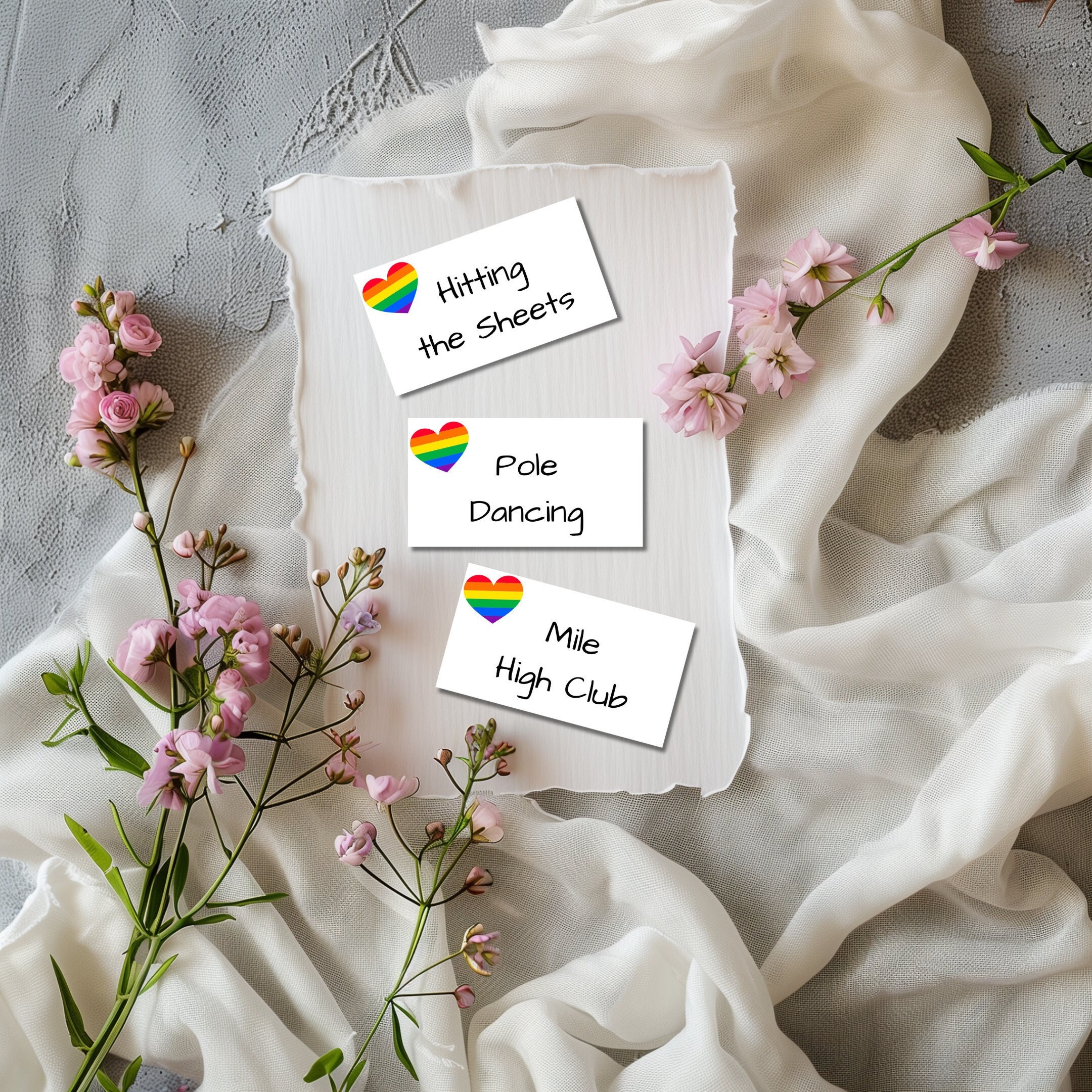Adults Only Dirty Charades, LGBTIQA, 100 Printable Naughty Hen Party ...