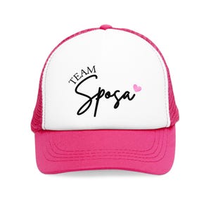 Cappellino &quot;Team Sposa&quot; | Accessori per addio al nubilato e matrimonio - Regali per amici della sposa