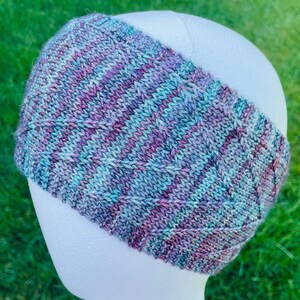 Chevron hoofdband breipatroon PDF-bestand, *ALLEEN PATROON*, Hoofdband breipatroon, downloadbaar patroon, gedraaide steken geen kabel