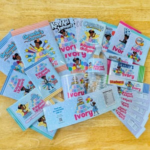 Personalized Gracie&#39;s Corner Birthday Party Favor Labels