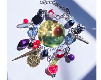 Love Deepspace Inspired|Beaded Charm Bracelet|Celestial|Y2k Jewelry| Adjustable| Revamp