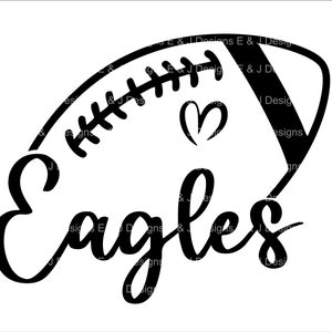 Eagles football png. Eagles football digital file