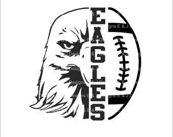 イーグルス フットボール png。イーグルス フットボール デジタル ファイル。イーグルス フットボール svg
