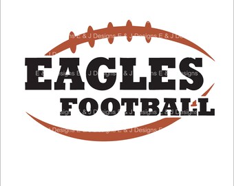 イーグルス フットボール png。イーグルス フットボール デジタル ファイル。イーグルス フットボール svg