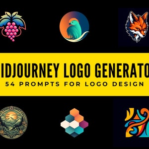 Midjourney Prompts for Logos, AI Logo Generator, Logo Design Prompt Guide