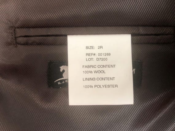 Ladies Houndstooth Hacking Jacket, Size 2R, 100% … - image 5