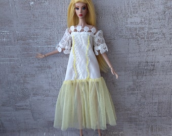 Doll's outfit, dress fit for 1/6 scale dolls, 11.5-12 inches, 29-32 cm, doll clothes