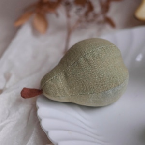 Pear PDF Sewing Pattern | Stuffed Toy Fruit Imaginative Play | Instant Download