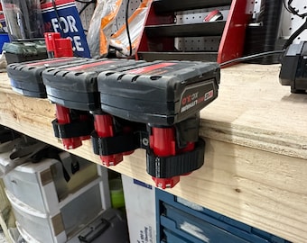 Soporte para batería Milwaukee de 12 V / Soporte para batería Milwaukee de 12 V / Batería Milwaukee / Soporte para batería Milwaukee M12