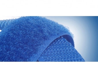 25mm Royal Blue Hook and Loop Tape / ALFATEX® brand by Velcro COMPANIES sew on.
