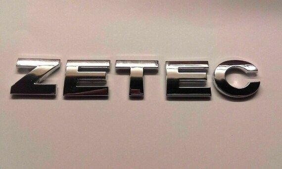 Gloss Black Adhesive 3D Lettering Kits - Chrome Car Letters