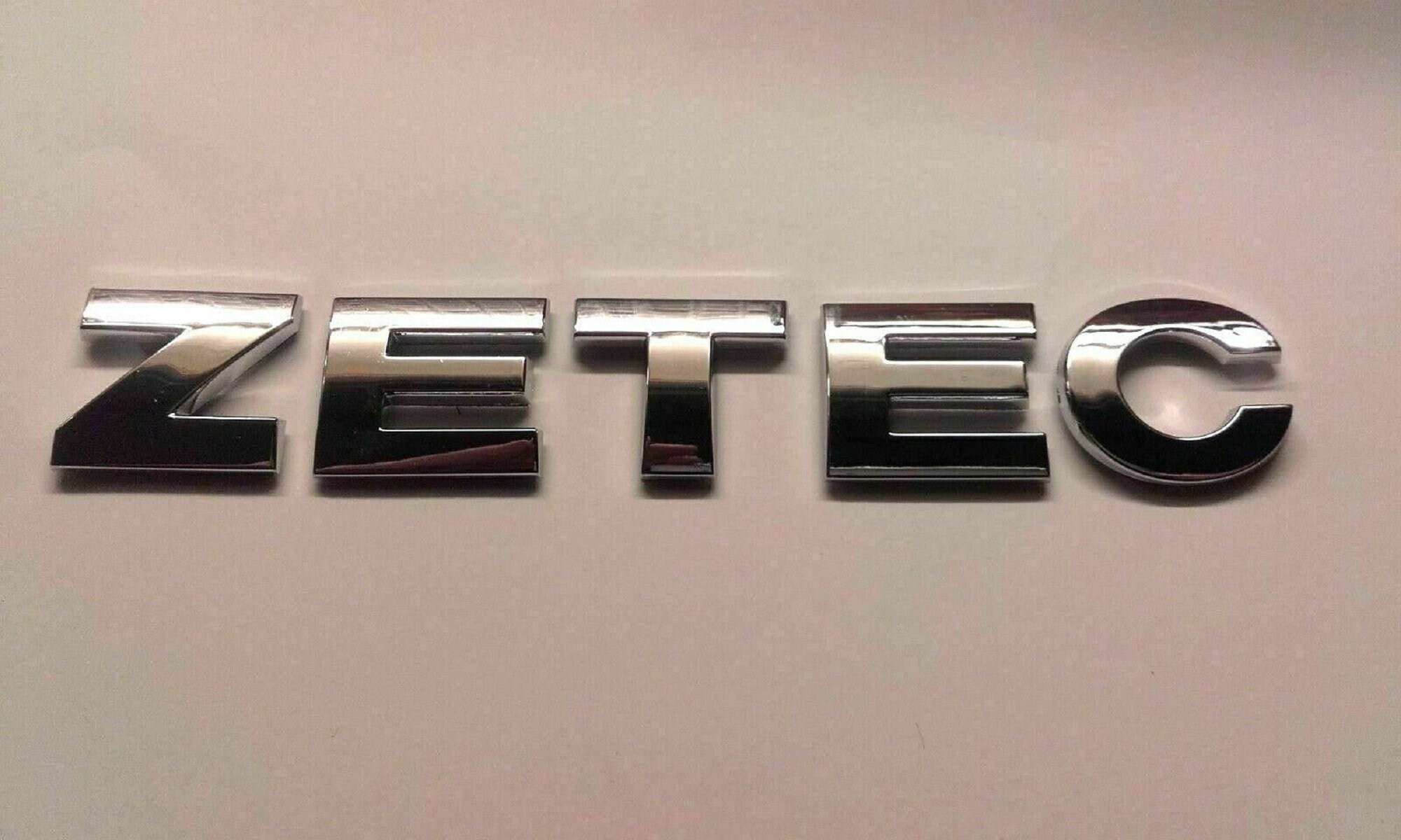 thumbnail image 2 of Black 3D Self-Adhesive ZETEC Car Emblem Badge – Matte Finish – Rear Placement 2 of 6