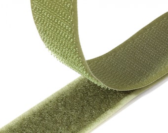 25mm Olive Green Hook and Loop Tape / ALFATEX® brand by Velcro COMPANIES sew on.