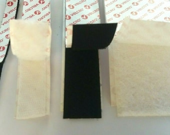 VELCRO® Brand Self Adhesive Stick On Hook and Loop Tape Sticky back Strips PS14 Black or White. Various Widths.