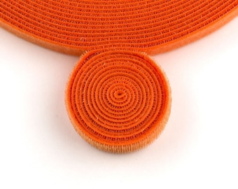 25mm Orange Hook and Loop Tape / ALFATEX® brand by Velcro COMPANIES sew on.