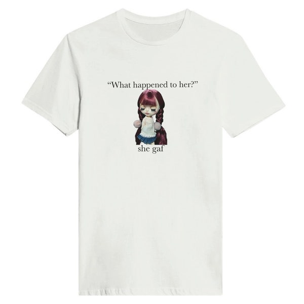 Blythe doll meme Classic Womens Crewneck T-shirt