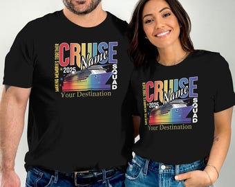 Camiseta personalizada de Cruise Squad: camiseta de vacaciones personalizada