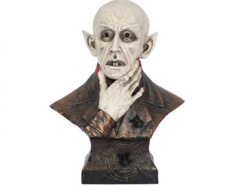 Nosferatu - Nosferatu bust - Nosferatu figure - Vampire Bust - vampire figure - Dracula - Dracula Figure - Horror Bust - Count Orlof