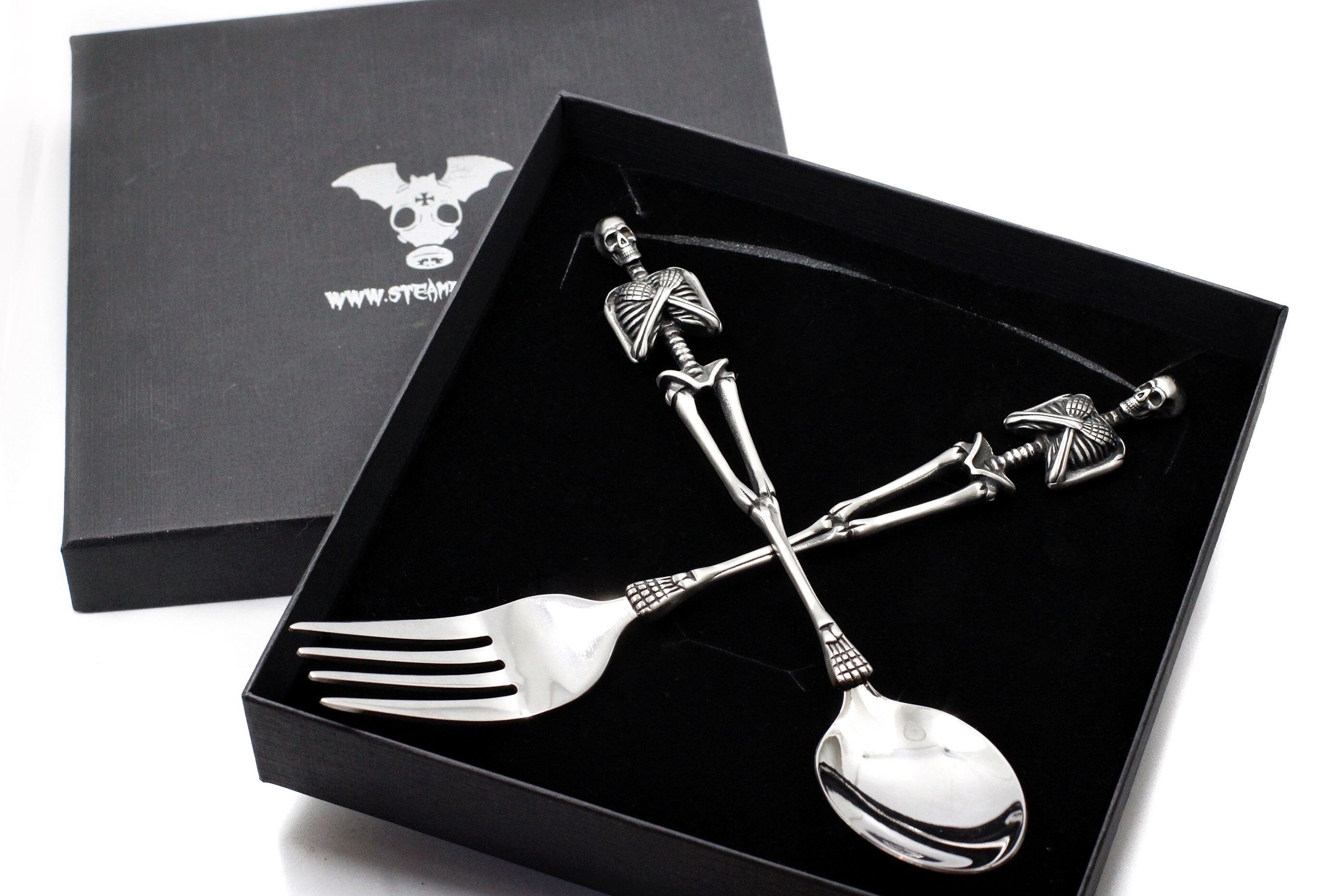 Gothic Cutlery Gothic Home Accessories Gothic Kitchenware - Etsy