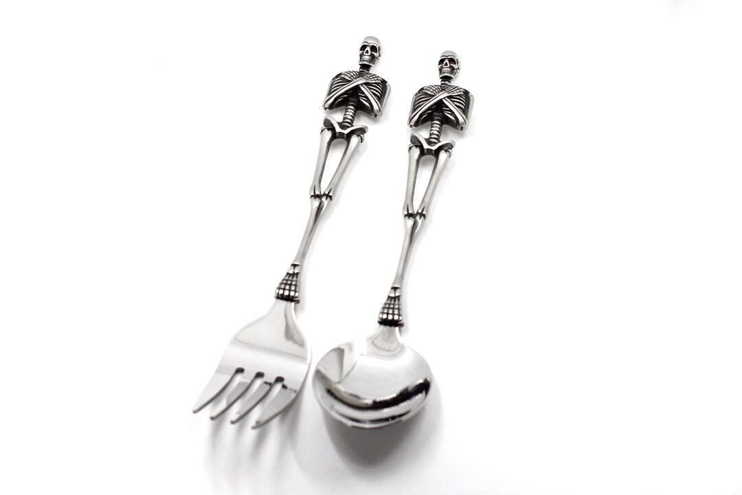 Gothic Cutlery Gothic Home Accessories Gothic Kitchenware Etsy