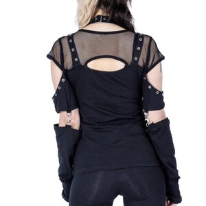 Gothic Siouxie Top Goth Top Emo Top Metal Top Darkwave Top - Etsy