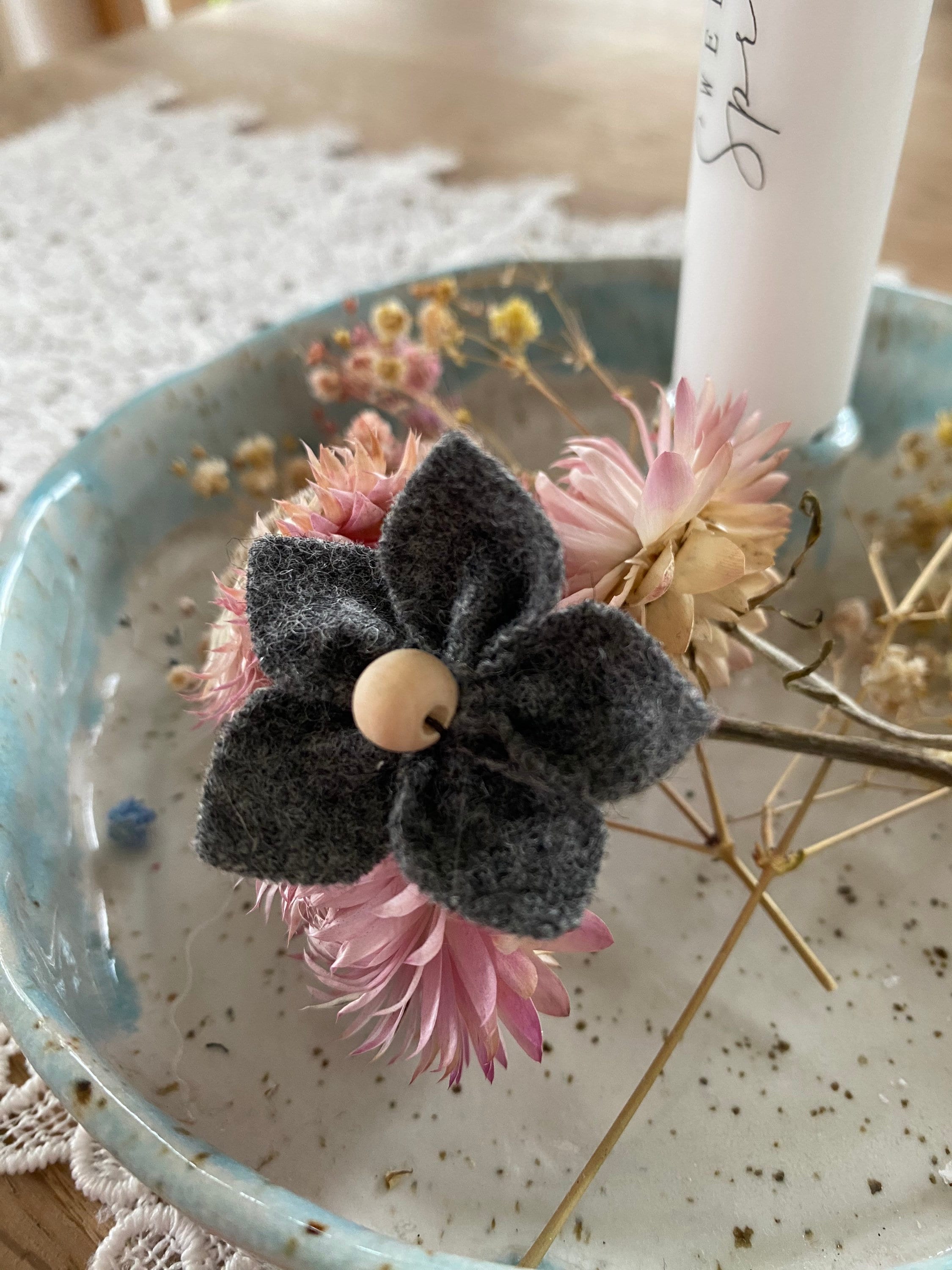 1pc Bling bling Strass Haarnadel Blume Blatt Dekorative - Temu Germany