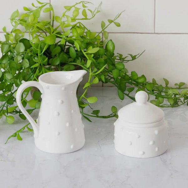 Sugar Creamer Set Etsy