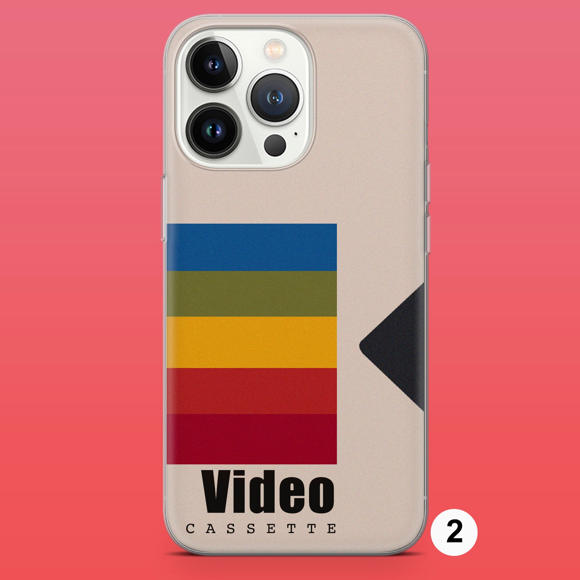 VHS Tape Phone Case Vintage Cassette Phone Cover for iPhone Etsy
