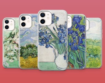 Vincent Van Gogh Phone Case Impressionism Phone Cover for iPhone 18Pro, 17E, 15, 14, Samsung S26, S26Fe, S23, A56, A15 Pixel 11Pro XL, 10A