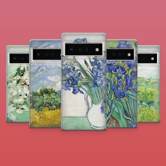 Van Gogh Phone Case Post-Impressionism Phone Cover for Google Pixel 10, 9A, 9Pro XL, 8A, 8Pro, 7, Samsung S25, S24Fe, A15, iPhone 17Pro, 16E