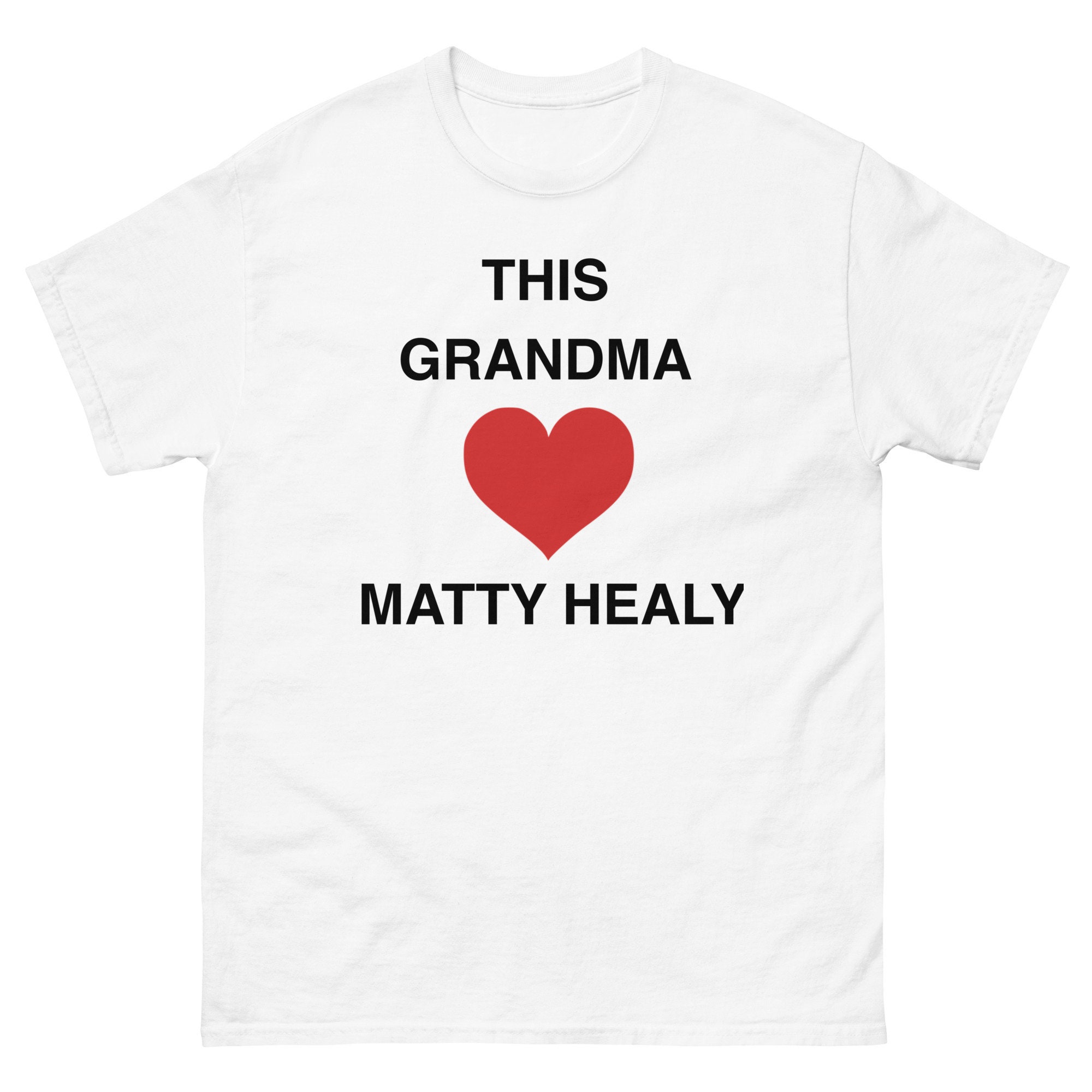 Discover This Grandma Hearts Matty Healy Unisex Tee | Matty Healy Tee | 1975 Concert Tee