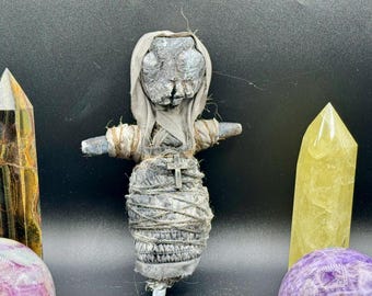 EVA -Ultimativer Schutz Fluch Entfernen Voodoo Puppe NICHT EIN SPIELZEUG Zurück zum Absender Zauberbrecher Hoodoo Wicca Paranormal Talisman Anti Hex