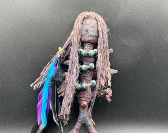 DR LOVE Voodoo-Puppe Nicht Ein Spielzeug Leistungsstarke Poppet Puppe Ungeladen Nicht Angezogen Hoodoo Talisman Glück LIEBE Wohlstand Sex Energie Big D Energie