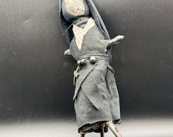 DARK NUN WITCH Voodoo Doll Not A Toy Powerful Poppet Doll Uncharged Not Dressed Hoodoo Wicca  Talisman Good Luck Prosperity Fast Cash