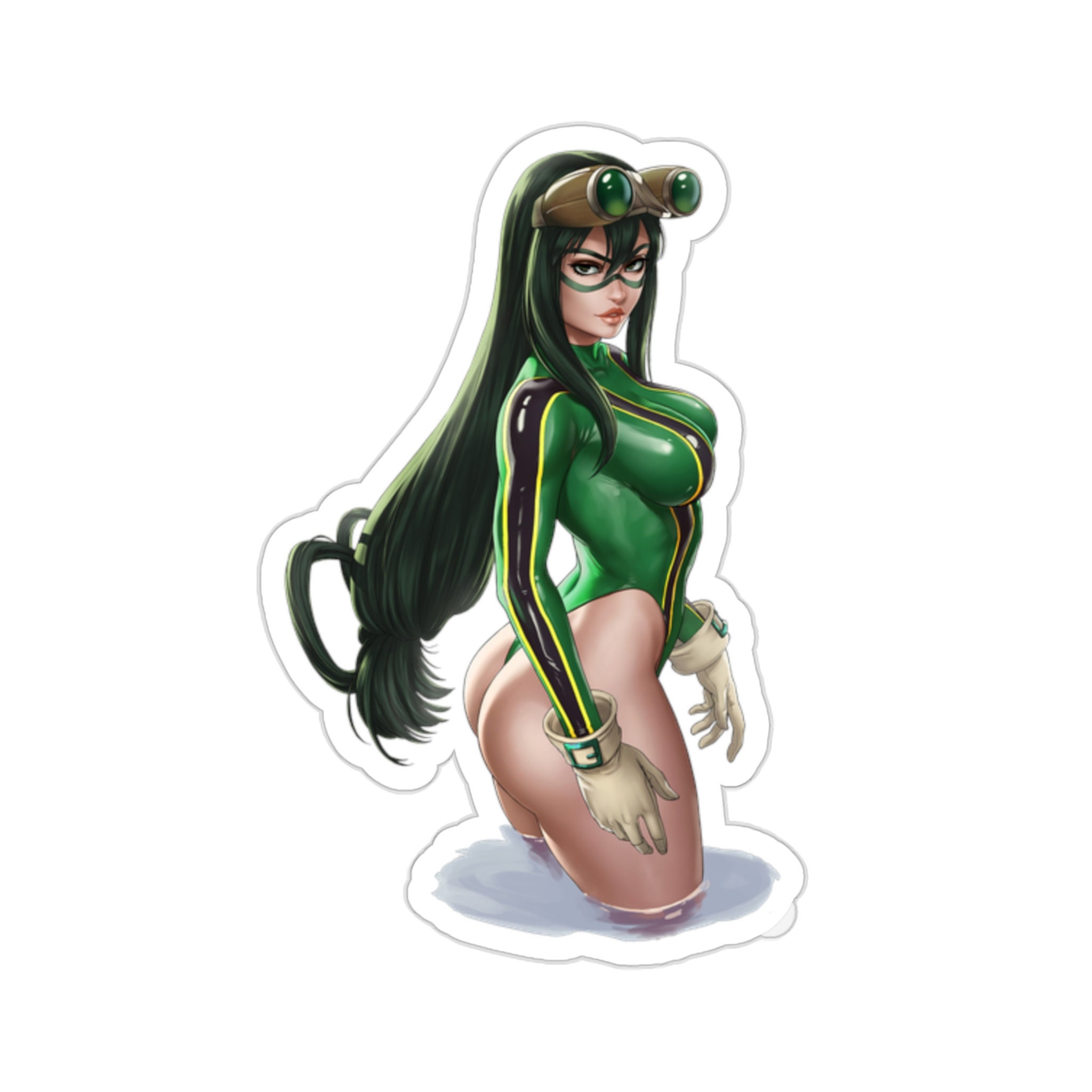 Sexy Tsu Cute Asu Sticker Vinyl Decal Anime Sticker Manga - Etsy