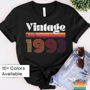Vintage 1993 T-Shirt: 30th Birthday Gift