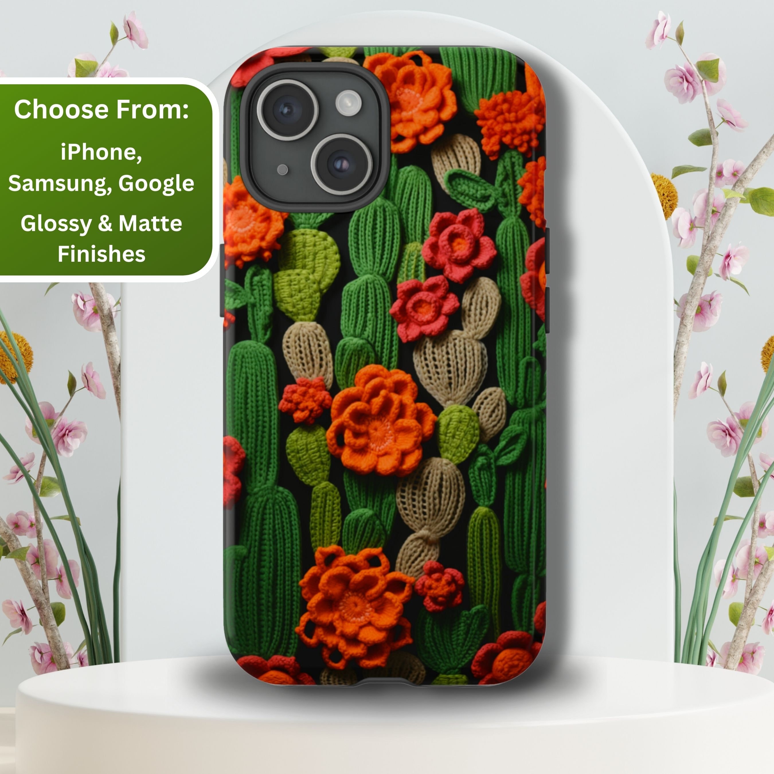 Cactus Phone Case - Etsy