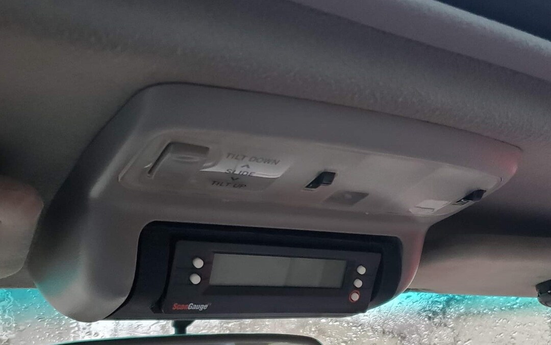 3D Printed 9902 3RD Gen 4runner Overhead Console Mounting Door for