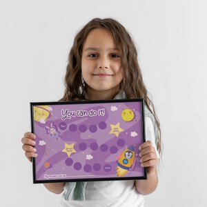 Printable Outer Space Reward Chart | Planets Sticker Chart | Instant ...