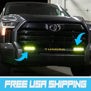 Tundra Fog Light Tint Overlay Set for 2022, 2023 & 2024 Toyota Tundra