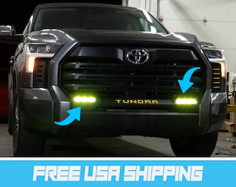 Tundra Fog Light Tint Overlay Set for 2022, 2023 & 2024 Toyota Tundra