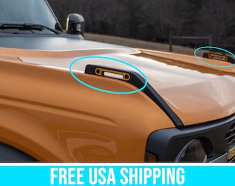 Bronco Trail Sight Inlay Stripe Decal Graphics Overlay for 2021, 2022, 2023 & 2024 Ford Bronco (FULL SIZE)