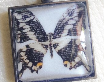 Necklace Swallowtail Butterfly Jewelry Pendant Dije Collar Cadena Hand Made