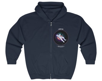 moletom com zíper de escape lunar