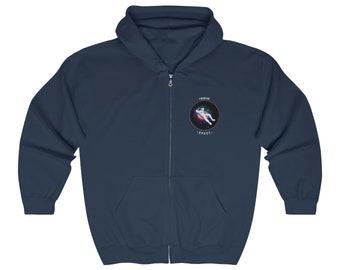 Moletom com zíper Luna Escape