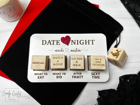 THE ORIGINAL Date Night Dice After Dark Edition Valentine's Gift 5th  Anniversary Gift Couples Gift Wedding or Engagement Gift 