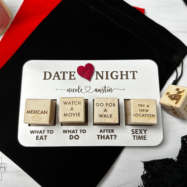 THE ORIGINAL Date Night Dice After Dark Edition | Valentine's Gift | 5th Anniversary Gift | Couples Gift | Wedding or Engagement Gift