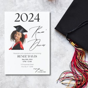 Personalized Graduation Invitation