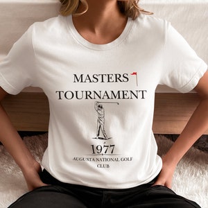 Vintage Masters Golf Tournament T-shirt, golf t-shirt, Masters golfing gift, Mother&#39;s Day gifts, golfing gifts, vintage masters t-shirt